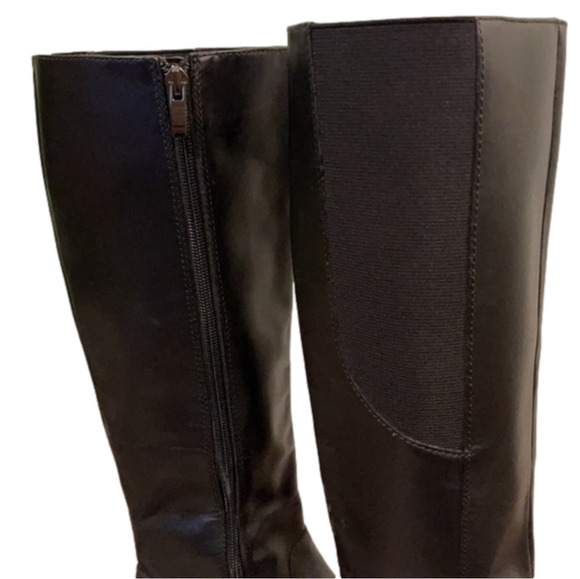 Enzo Angiolini Tall Leather Boots Size 7 Retail $298 - Picture 14 of 16